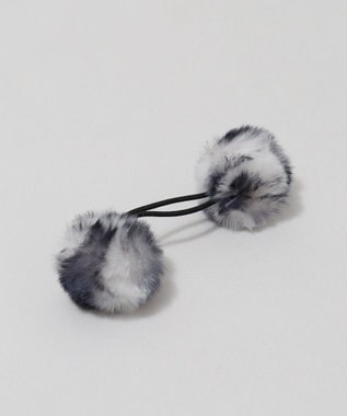 WEGO L2Pダブルポンポンヘアゴム 柄2