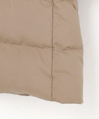 J.PRESS LADIES 【洗える・2way】タフタダウン ロング丈 コート モカ系