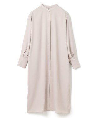 JOSEPH 【洗える】ノーブルサテン　シャツドレス Beige