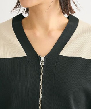 Green Parks ・ｆｕｒｒｙ　ｒａｔｅ　かる～いニットＺＩＰブル Black