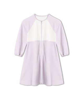Chacott ジップアップワンピース ラベンダー