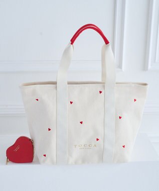 TOCCA 【chayさん着用・WEB＆一部店舗限定】LUCKY SHOWER TRAVELING TOTE トラベルキャンバストート
