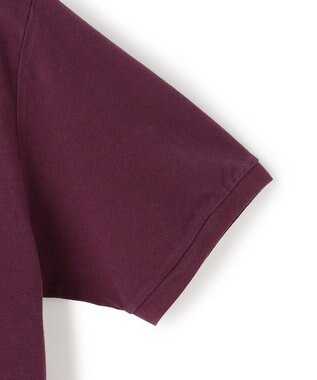 J.PRESS MEN コットンカノコオーバーダイ ポロシャツ パープル系