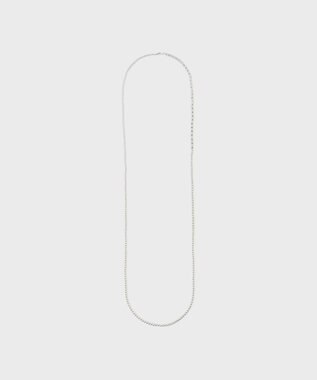 GRACE CONTINENTAL ビーズロングネックレス シルバー