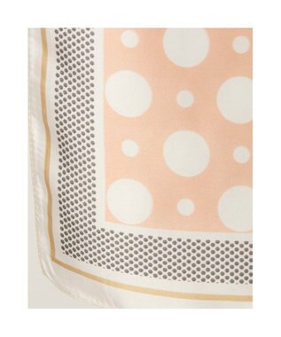 UNBILLION カシュネ cache nez / ドット柄スカーフ ピンク
