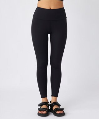 OP／FILA 【Ocean Pacific】バックフリルラッシュガード  レギンスセットウェア チャコールグレー