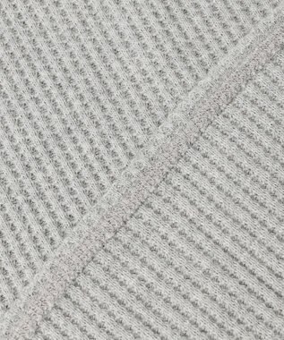 J.PRESS YORK STREET 【WOMEN】サーマルラウンドヘム ロングスリーブTシャツ ライトグレー系