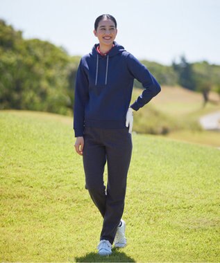 23区GOLF 【WOMEN】【ストレッチ】千鳥柄プリント パンツ ダークブラウン系5