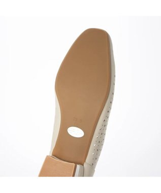 Riz raffinee <Riz raffinee>カットワークフラットパンプス アイボリー