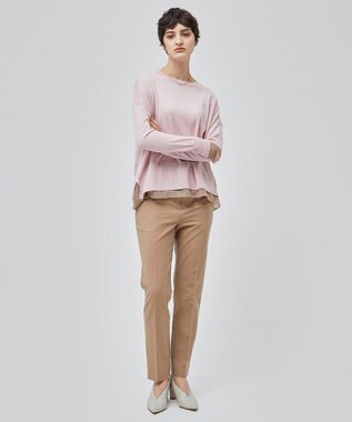 BEIGE， 【洗える】ABEL / テーパードパンツ Camel