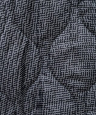 Green Parks 撥水加工　キルティングＺＩＰブルゾン Hounds Tooth