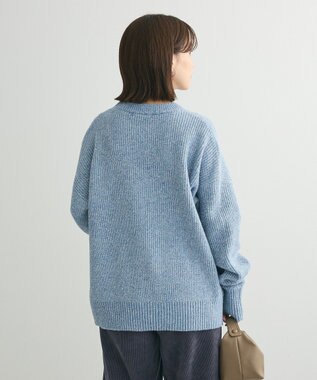 Green Parks ・Ｐｅｔｉｔ　Ｆｌｅｕｒ　ラメ＆スパンコールニット Blue