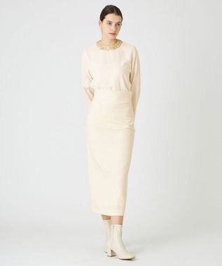 BEIGE， FOCH / タイトスカート Ecru
