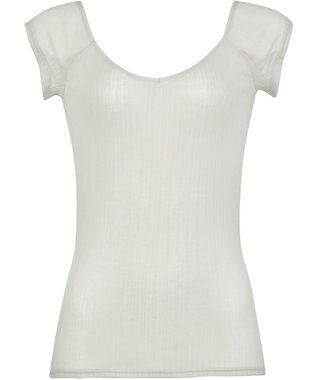 WACOAL インナー 薄くて軽い 綿混リブ素材 抗菌防臭 吸汗速乾性 通気性 夏 半袖 レディース CLC792 /ワコール チャコールグレー