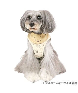 PET PARADISE ディズニー くまのプーさん スタイ付き ベスト ハーネス Ｓ 小型犬 イエロー