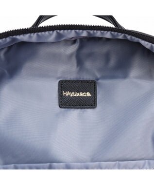 ACE BAGS & LUGGAGE HAyU × ace.  ユッカ リュックサック A4サイズ ２気室 17836 チャコール（ネコヘッド柄）