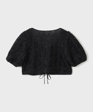 GRACE CONTINENTAL レーススカラトップ ブラック