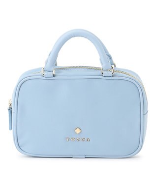 TOCCA 【撥水】WITH CLARISSE 2WAY NYLONBAG ミニボストンバッグ ブルー系