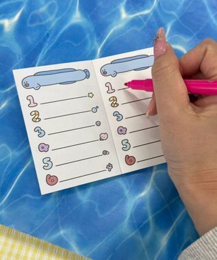 WEGO 海フレンズメモ 柄1