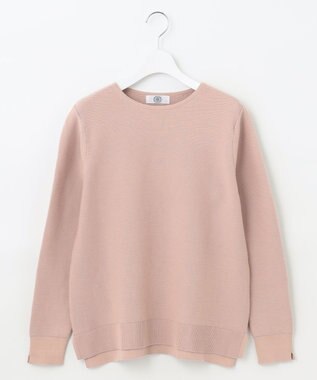 J.PRESS LADIES 【洗える】 ハウストンオーガニック ニット ピンク系