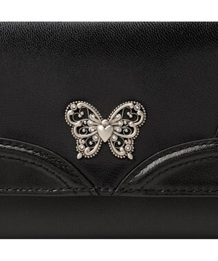 ANNA SUI ナーシャ 口金長財布 クロ