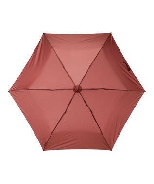 MOONBAT 【Pitaa】 pen プレーン 無地  折りたたみ傘 雨傘 超軽量 55cm ダークオレンジ