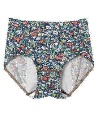 une nana cool MADEWITHLIBERTYFABRICナイト用サニタリーショーツ ダークインディゴブルー