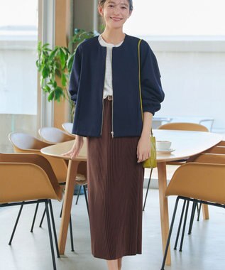 Tiaclasse L 【おのののかさん着用】クリスタルプリーツスカート ブラウン