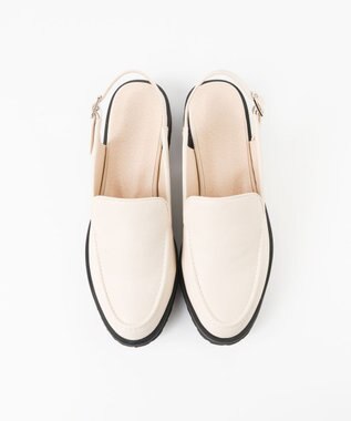 BONTRE 【MIONOTIS/ミオノティス】スリングバックローファー/773B アイボリー