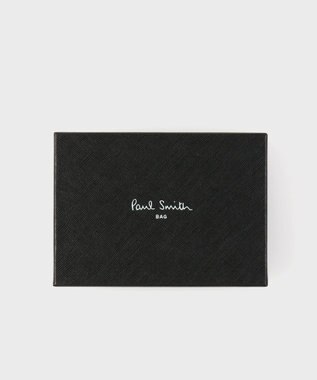 Paul Smith ハイライトステッチ コイン＆パスケース ネイビー