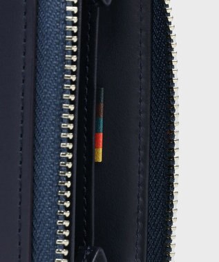 Paul Smith ハイライトステッチ コイン＆パスケース ネイビー