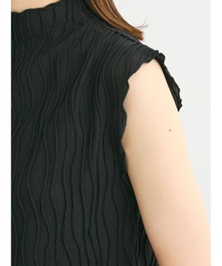 Green Parks ・Ｐｅｔｉｔ　Ｆｌｅｕｒ　ウェーブメロープルオーバー Black