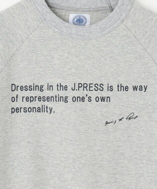 J.PRESS KIDS 【140-170cm】ラグランＴシャツ グレー系