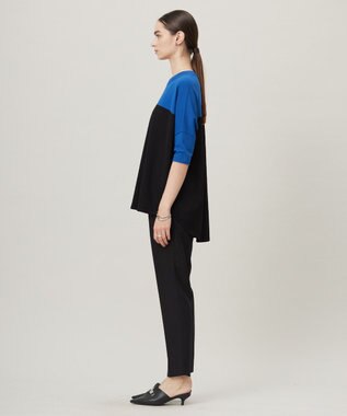 ICB L 【人気のため新色追加・接触冷感・UVカット・洗える】 VIS/NYハイゲージ プルオーバー ブルー×ブラック系