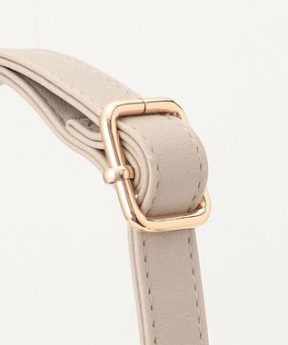 ANY 【たっぷり収納】メニーポケットショルダーバッグ グレージュ