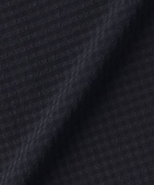 J.PRESS LADIES S シアーブロックチェック ワンピース ネイビー系