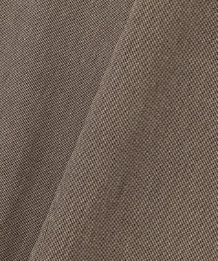 J.PRESS LADIES L 【洗える】T/Rアルガンシルク ワイド パンツ ブラウン系