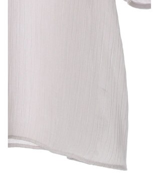 AMERICAN HOLIC 袖コンシャスブラウス Light Gray