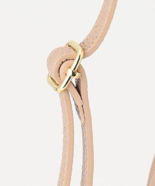 自由区 【MILOS】レザーポケット バッグ グレージュ