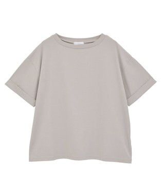 Green Parks ・ｓｗｉｎｇ　ｂｙ　シルケットオーバーサイズＴＥＥ Gray Beige