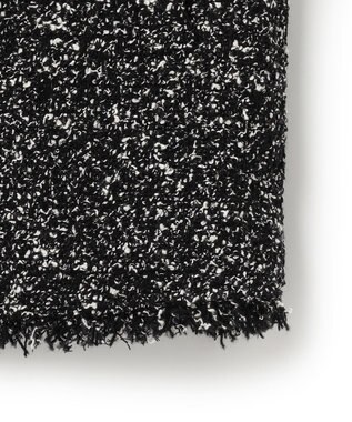 23区 L 【GOLD LABEL】CAMPOREバイカラーツイード ジレ モノトーン系