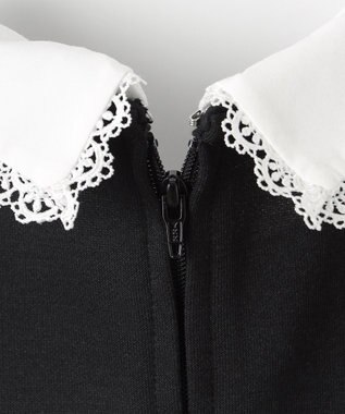 ANY KIDS 襟付きワンピース ブラック