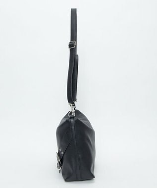 WEGO ベルトデザイン2wayショルダー ブラック