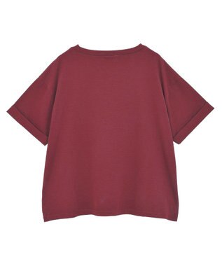 Green Parks ・ｓｗｉｎｇ　ｂｙ　シルケットオーバーサイズＴＥＥ Bordeaux