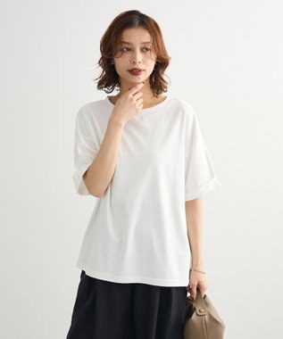 Green Parks ・ｓｗｉｎｇ　ｂｙ　シルケットオーバーサイズＴＥＥ Off White