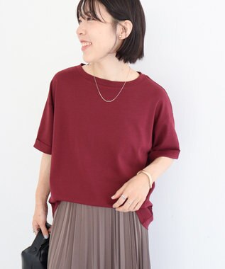 Green Parks ・ｓｗｉｎｇ　ｂｙ　シルケットオーバーサイズＴＥＥ Bordeaux