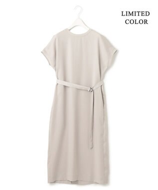 ICB 【接触冷感・UVケア・速乾・洗える】FluidBackSatin ワンピース トープ系［WEB限定］