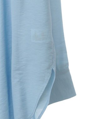 Green Parks ””とろっ””とシルキーシャツ Blue