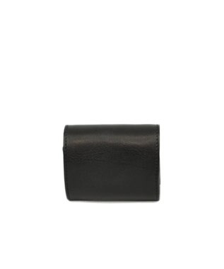 UNBILLION perche 姫路レザーかぶせミニウォレット ブラック