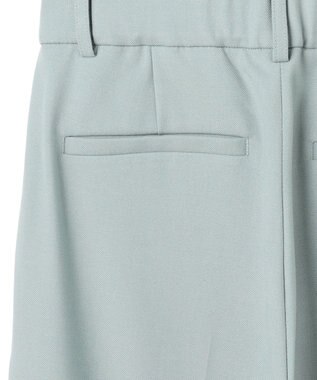 UNFILO 【ウエストゴム/14サイズ展開】beauty warm pants ワイド セージ